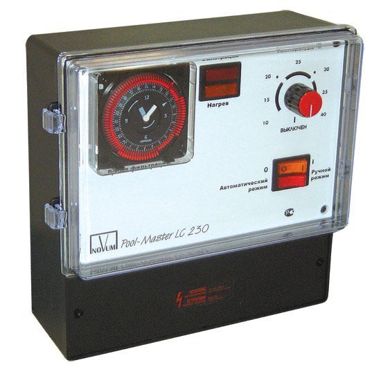 LC-230, блок управления бассейна 230 В (управление фильтрации и нагревом, по времени), от OSF