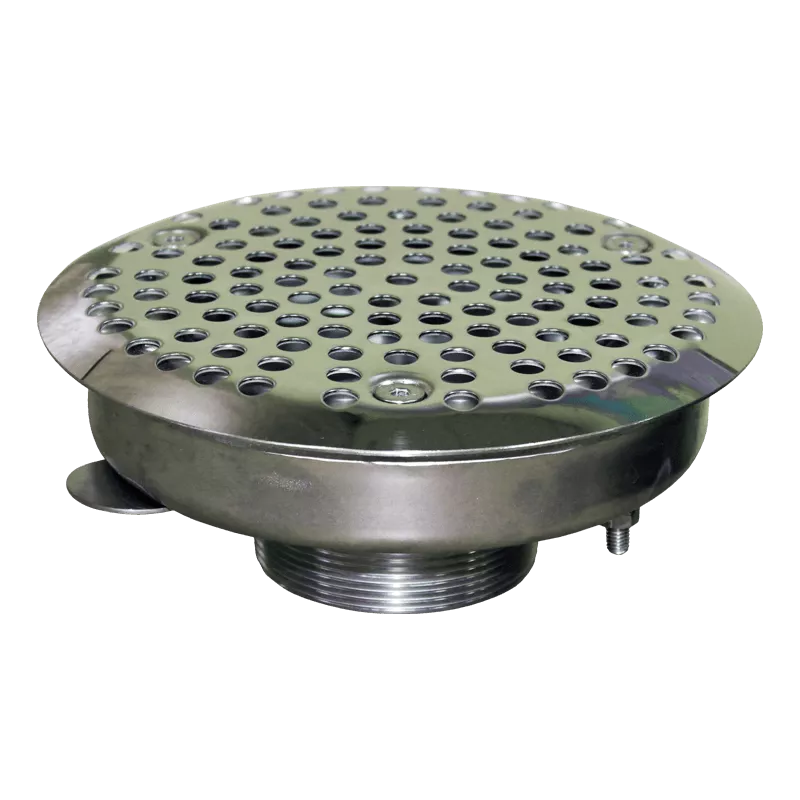 Водозабор с сетчатой крышкой Ø160х100 (наружн. 2,5″) универсальный