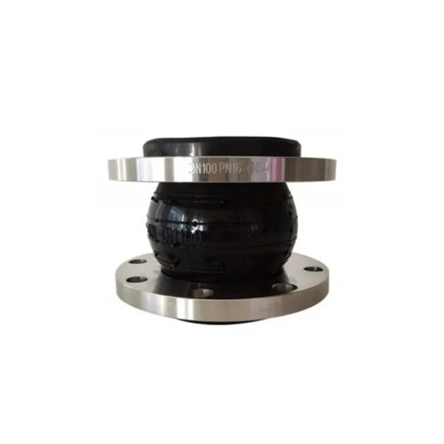 Сильфонный компенсатор EPDM  d110 фланцы (углеродистая сталь)