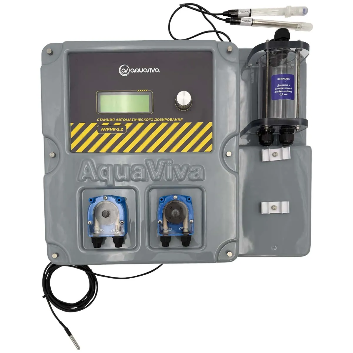 Система перистальтических насосов AquaViva PH+RX 2,2л/ч с изм. ячейкой + набор PH+RX