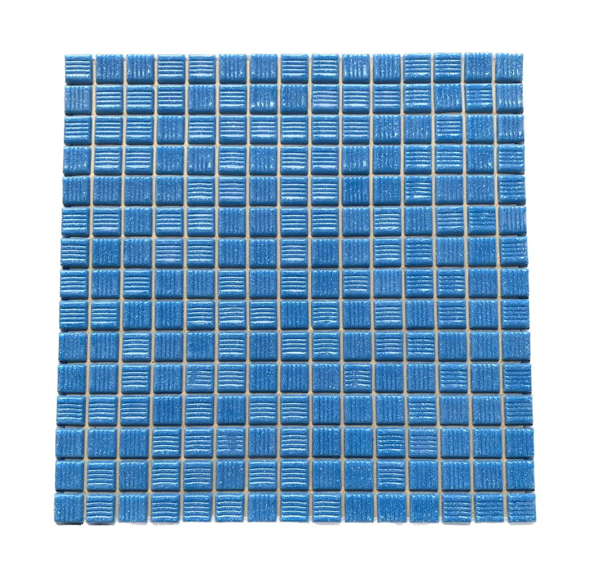 Мозаика стеклянная AquaViva Blue чип 20*20*4mm (УП.)
