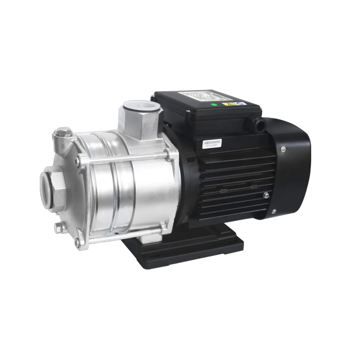 Горизонтальный многоступенчатый насос AquaViva LX CM8-30T (380В, 8м³/ч*36м, 1.85кВт) нержавейка