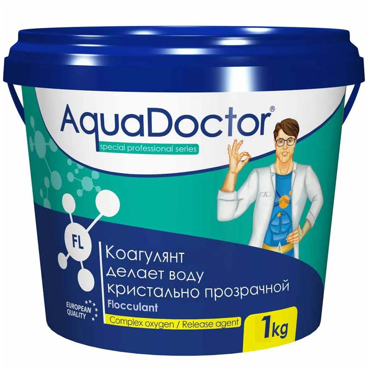 Коагулирующее средство в гранулах AquaDoctor FL 1 кг