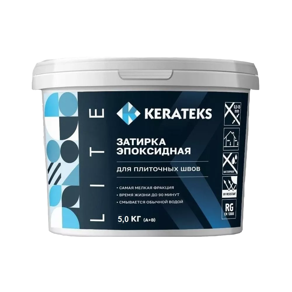 Эпоксидная затирка для швов Kerateks Lite С.70 (5 Кг)