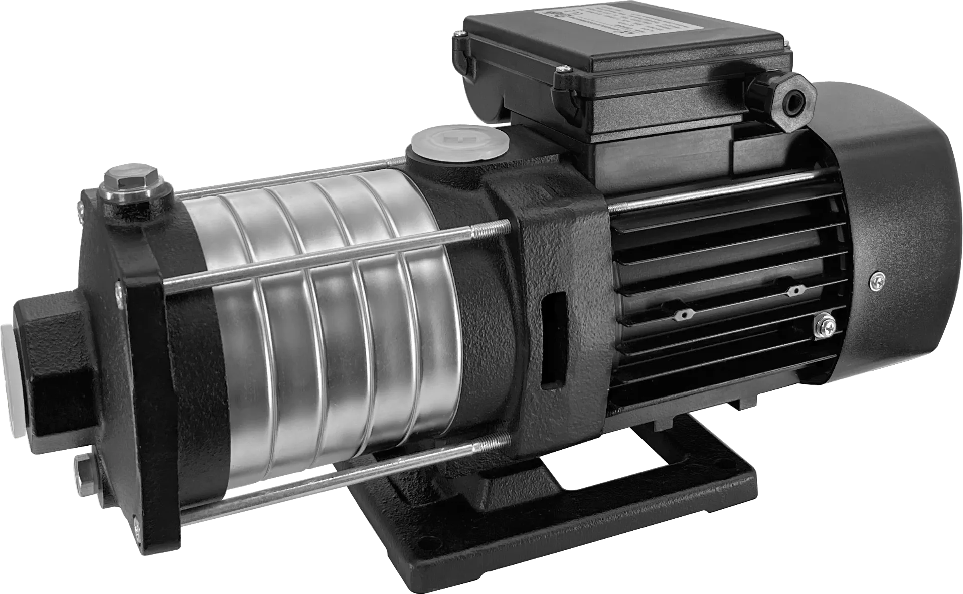 Многоступенчатый горизонтальный насос AquaViva LX CMH2-40 (220V, 2m3/h*28m, 0,55kW)