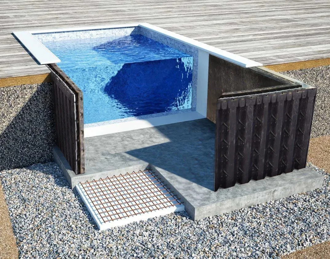 Несъёмная Пластиковая Опалубка Для Плёночного Бассейна Kaskad