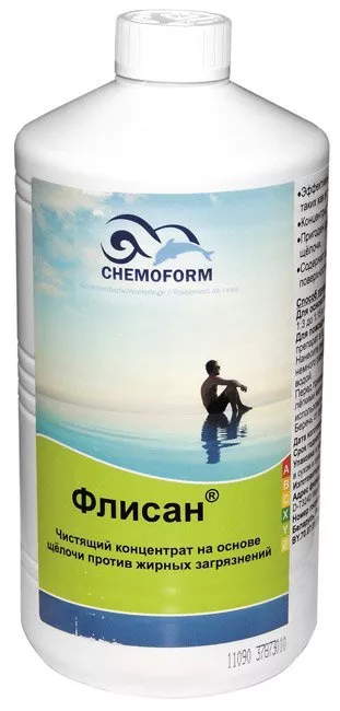 Флисан, щёлочное концентрированное чистящее средство для удаления жира, масла, копоти и т.д.