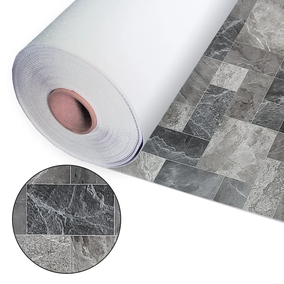 Лайнер камень Aquaviva Touch Vintage Stone Granite 1,65x20,2m (33.33м.кв)