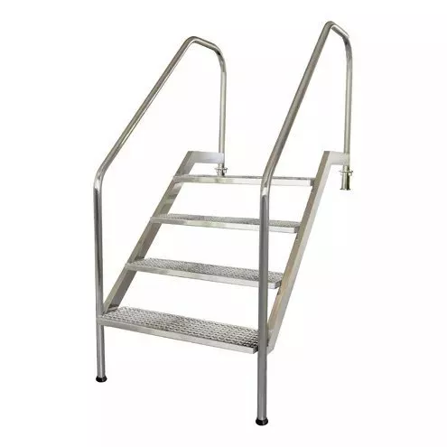 Лестница "PMR" с перфорированными ступеньками, AISI-316