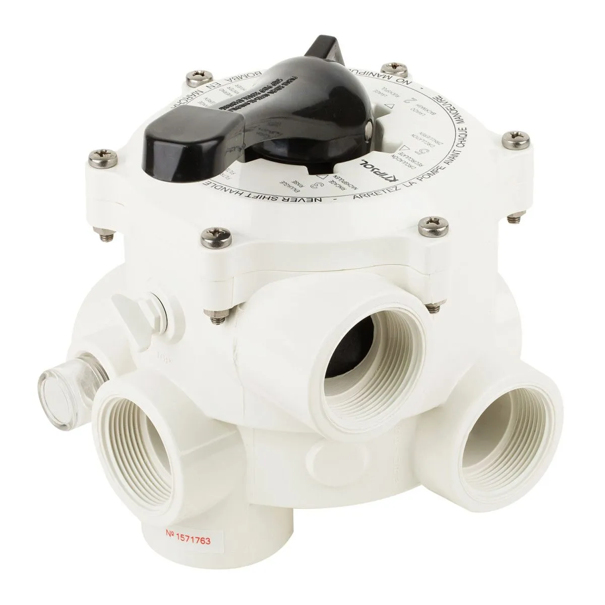 Кран шестиходовой Kripsol VK6 43.B 1 1/2" боковое, без муфт (NKX250112011300)