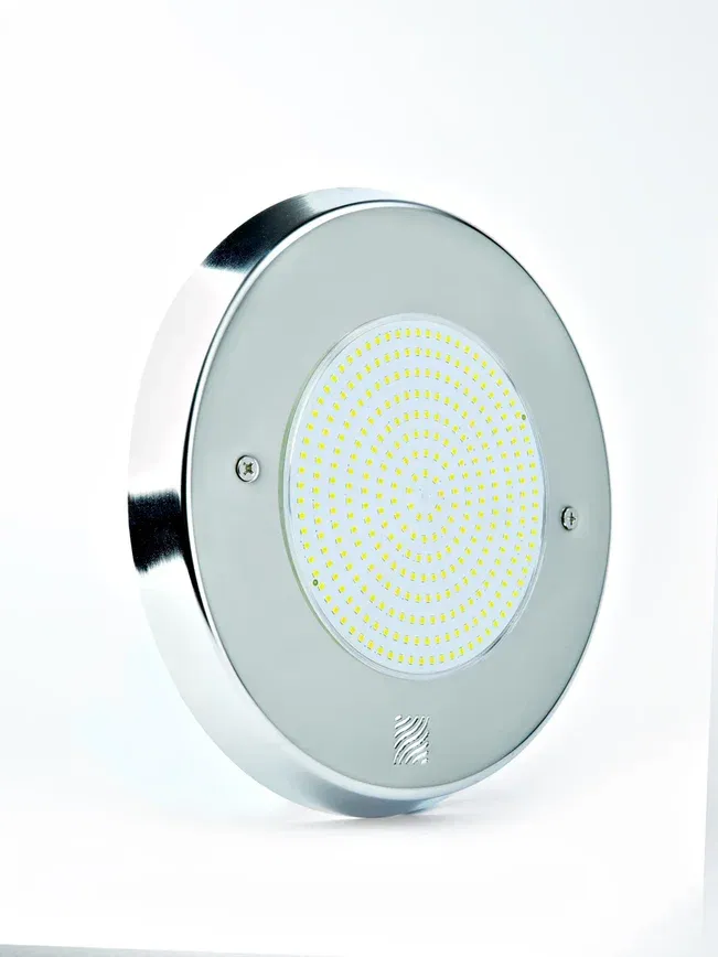 Светодиодный подводный прожектор "KASKADpools" RGB, AISI 304, для всех типов бассейнов нержавейка