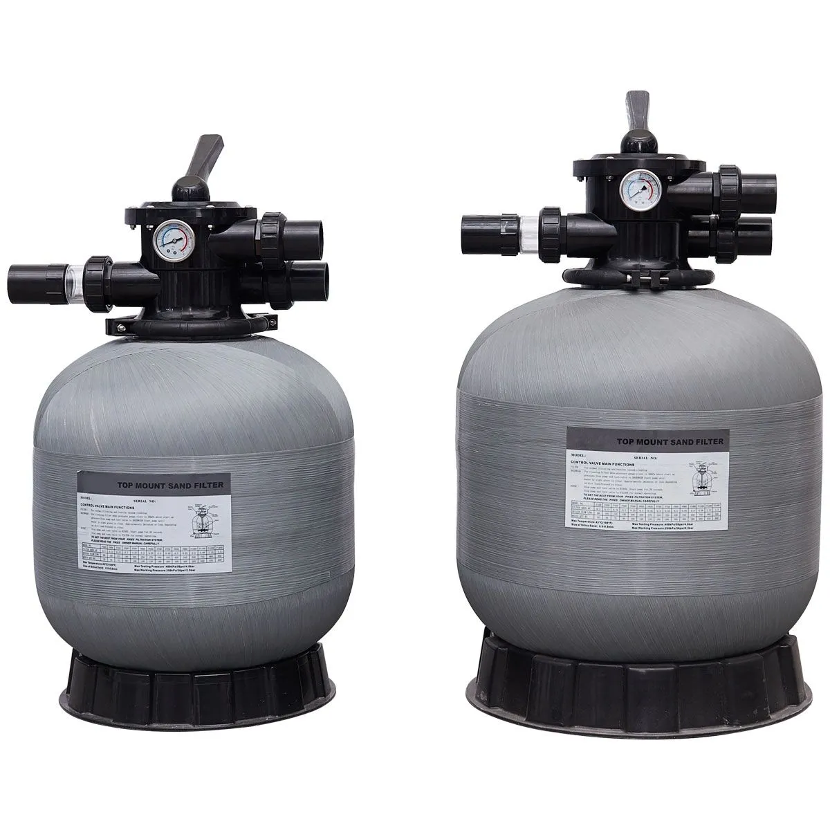 Фильтр AquaViva P28A (20м³/ч, 700мм, 210кг,1.5" верх)