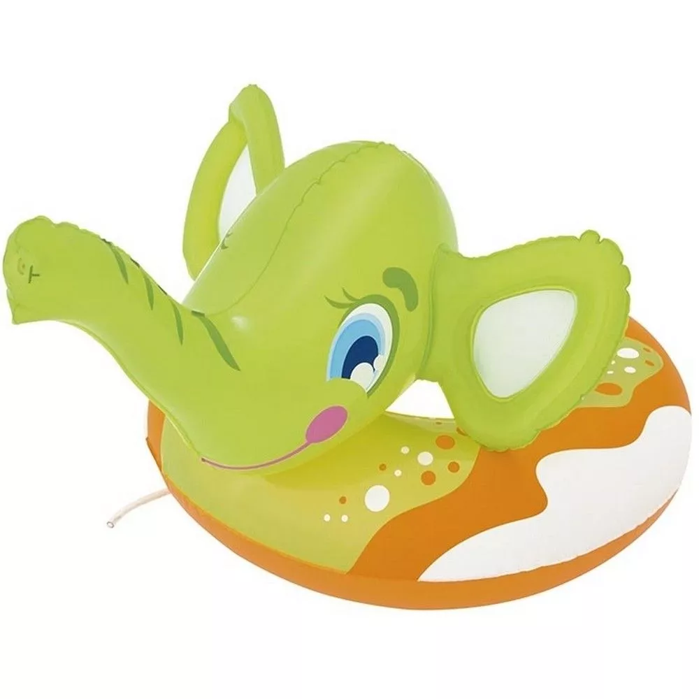 Плавательный круг Bestway 36116 Слоник (65x49х48 см), зеленый