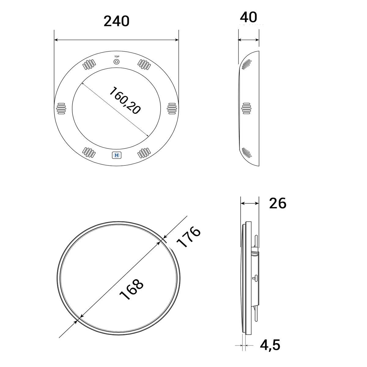 Жидкие реагенты для тестера water-id 20ml/10ml POL20TH1/POL10TH2 (Общая жесткость)