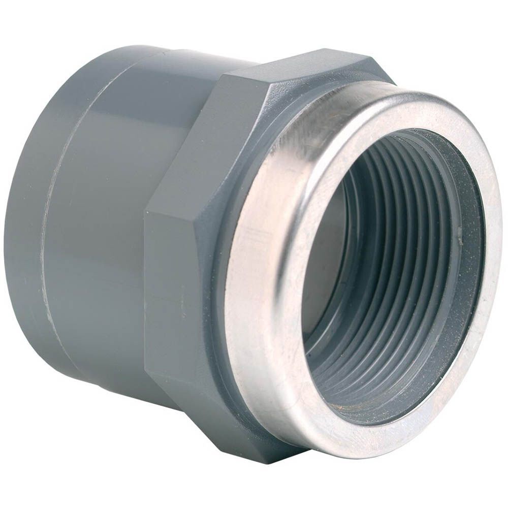 Муфта переходная EFFAST c металлическим кольцом d50x1-1/2" (RGRMAR)