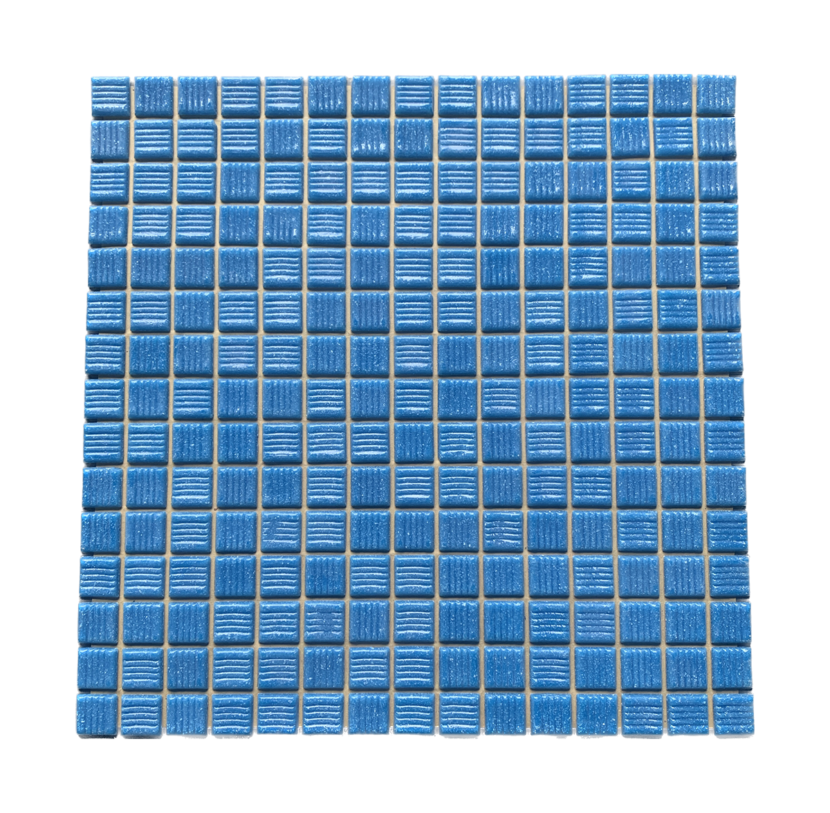 Мозаика стеклянная AquaViva Blue чип 20*20*4mm (УП.)