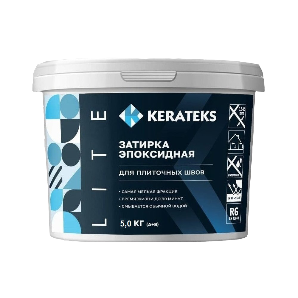 Эпоксидная затирка для швов Kerateks Lite С.70 (5 Кг)