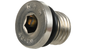 ЗАГЛУШКА 1/4" С РЕЗИНОВЫМ КОЛЬЦОМ