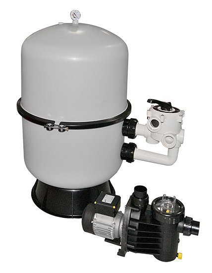 Фильтровальная установка Saphir 6, емкость диам. 400 мм, клапан 6-поз.