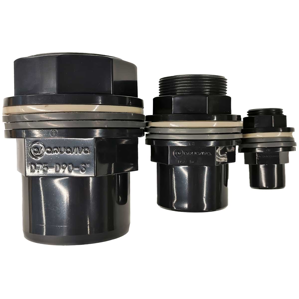 Угол 90° c металлическим кольцом EFFAST d25x3/4" (RGRGOR025C)
