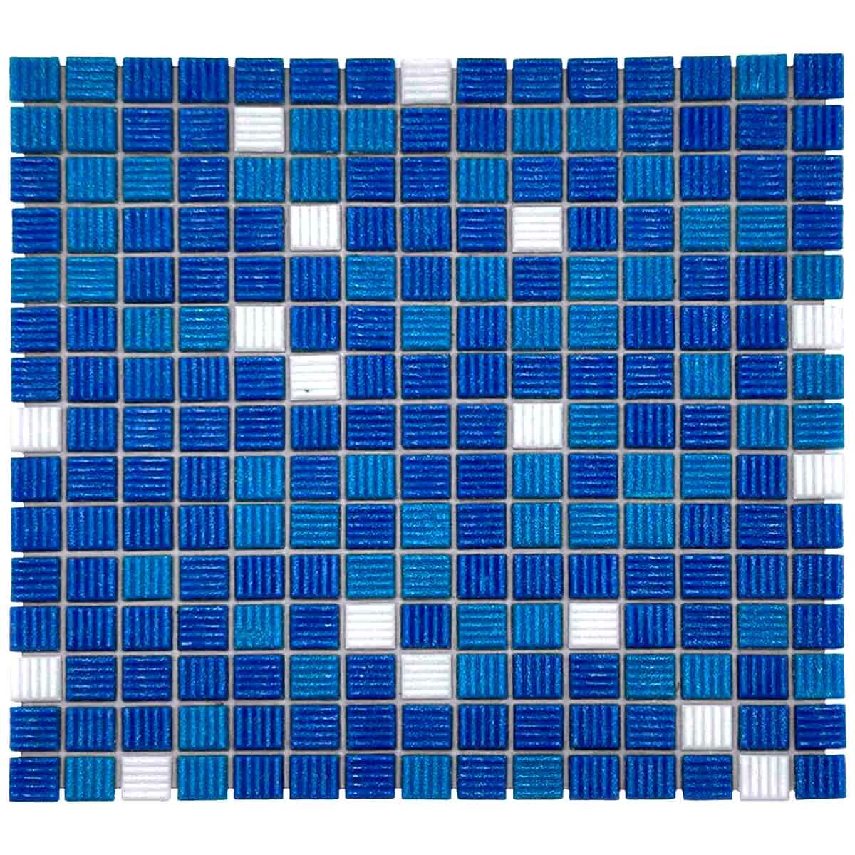 Мозаика стеклянная Aquaviva Cuba Dark