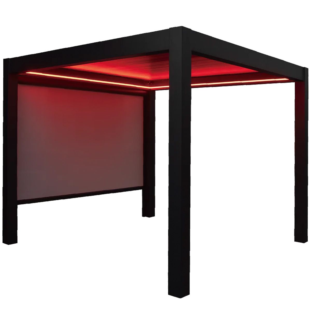 LED лента RGB c алюминиевой планкой 3,6 м*2 (Антрацит)
