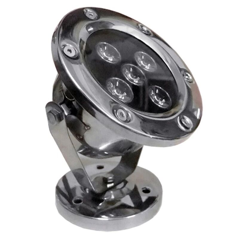 Прожектор для фонтана AquaViva LED (6led 6W 12V AC/DC) RGB IP68
