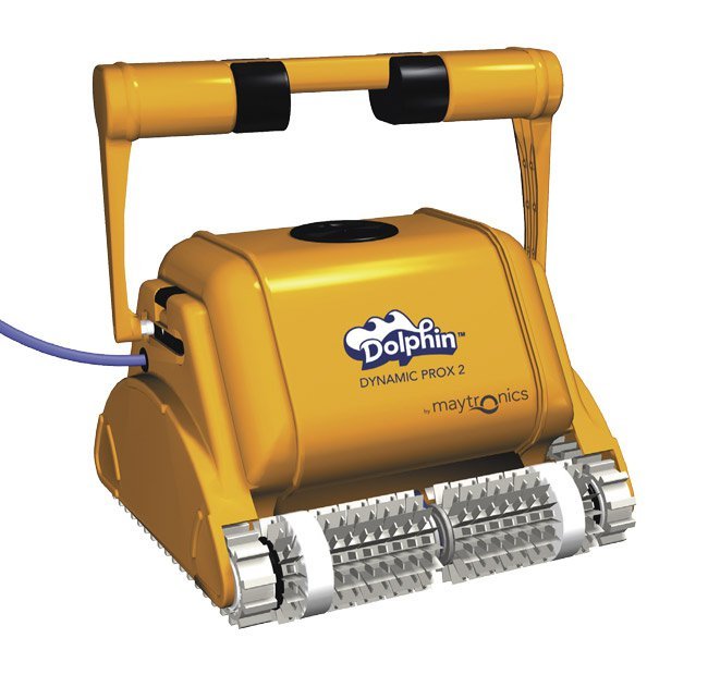 Робот пылесос для бассейнов Dolphin Dynamic Pro x2 Gyro очистка дна, стен и ватерлинии