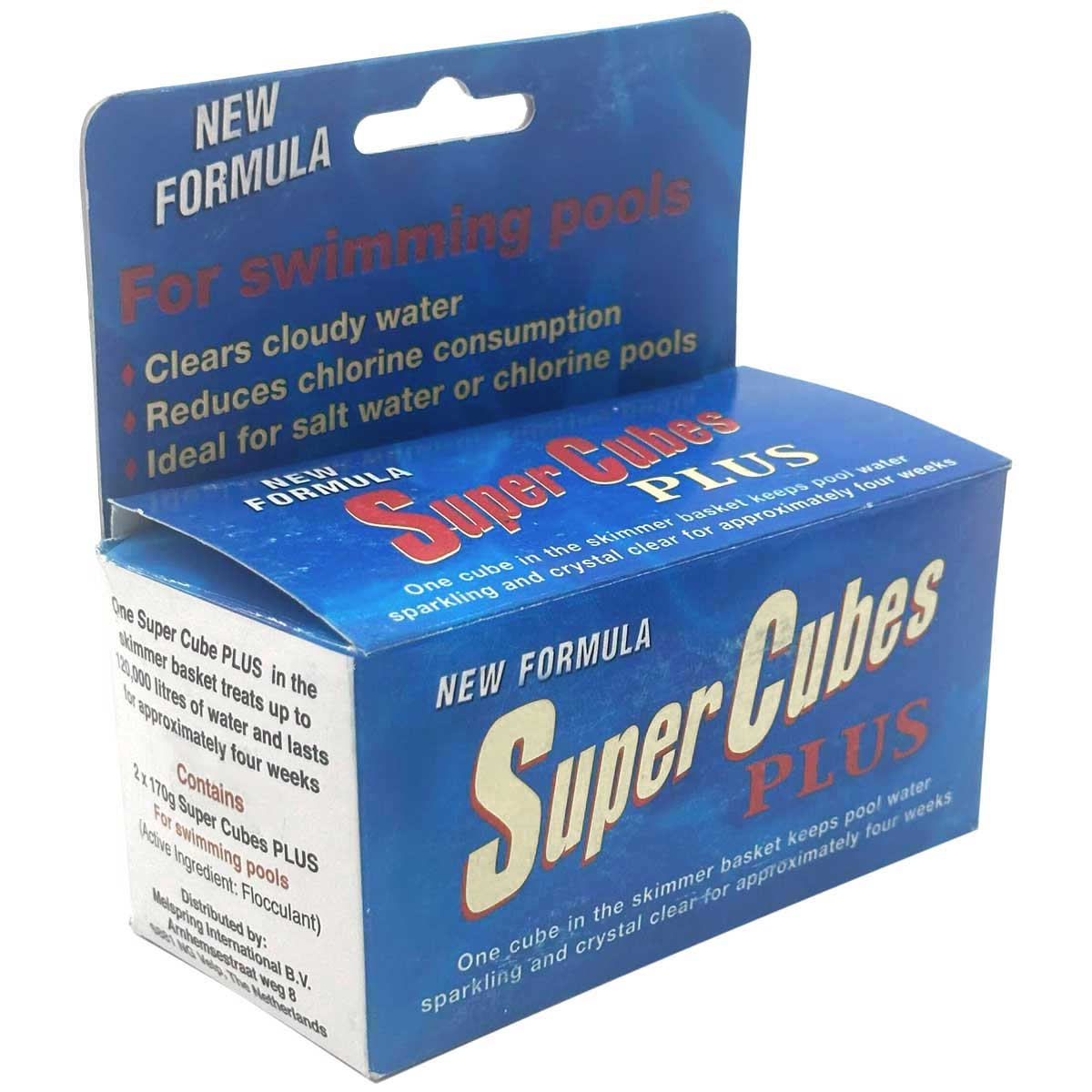 Флокулянт в гелевых блоках Melpool Super Cubes, 4x75 г