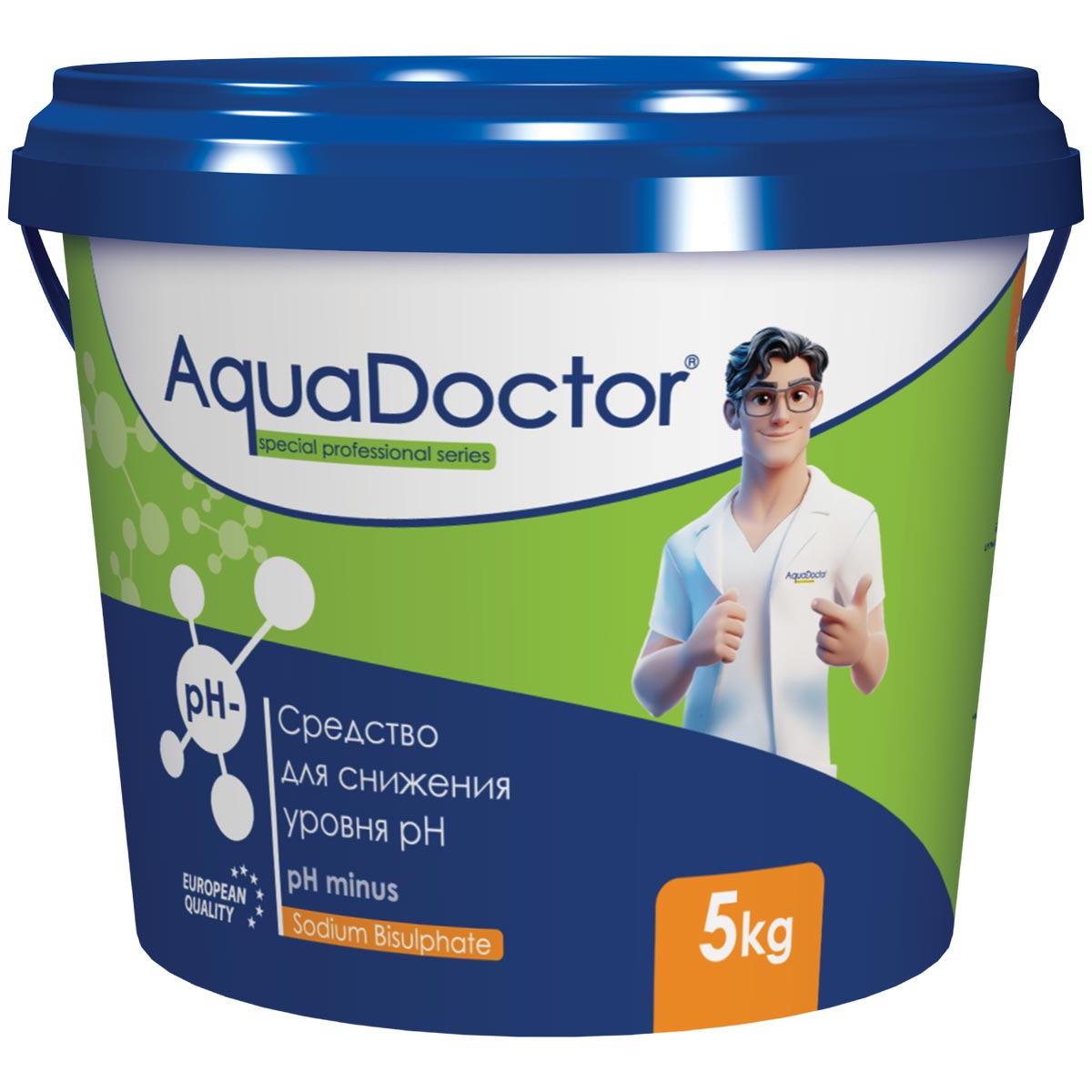 Средство для снижения уровня pH AquaDoctor pH Minus 5кг