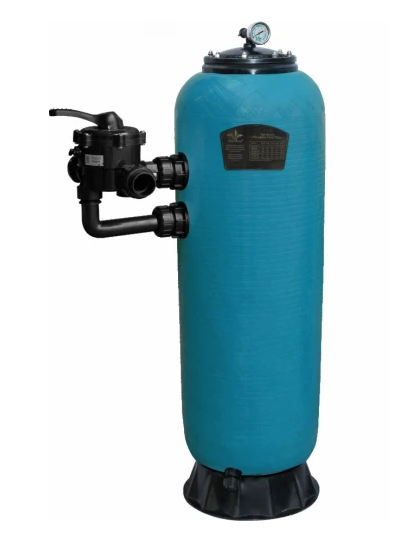 Фильтр HPS13500, шпул. навивки, d.500мм.,7м³/ч, выс загр.0,8м, бок.подкл. 1½", без вентиля