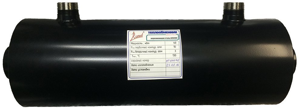 Теплообменник AISI 304 40 кВт