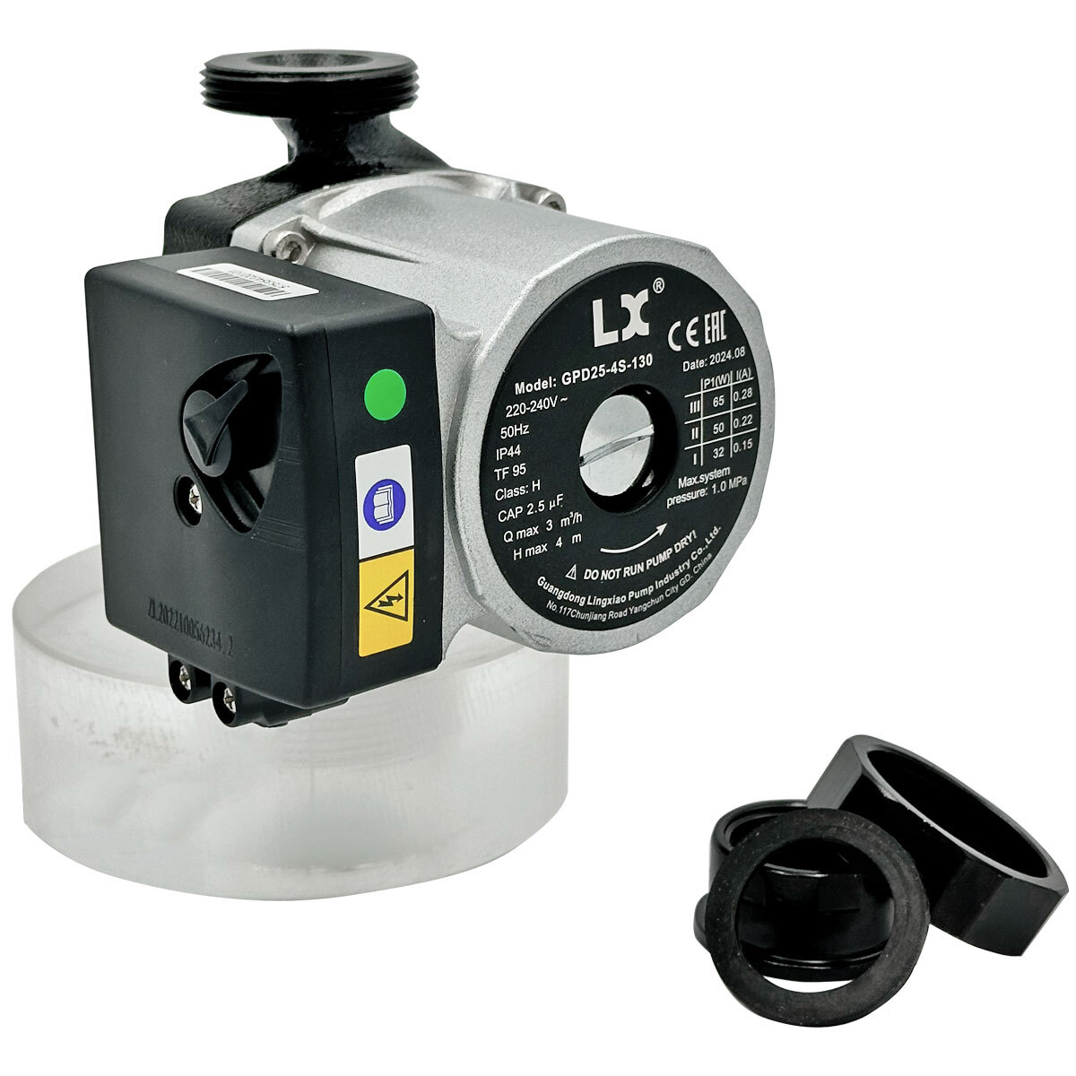 Циркуляционный насос AquaViva LX GPD15-9S-130 - 1.8 м³/ч; 9 м, 220В, 130 ватт