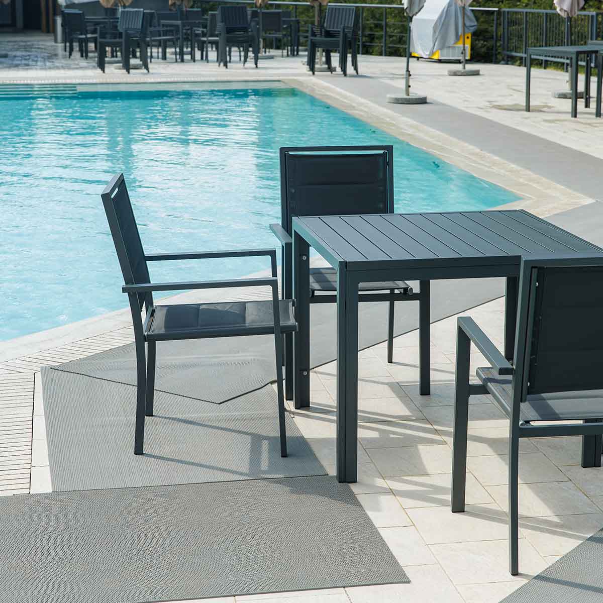 ​Набор уличной столовой мебели Aquaviva Софт (4 стула, стол)